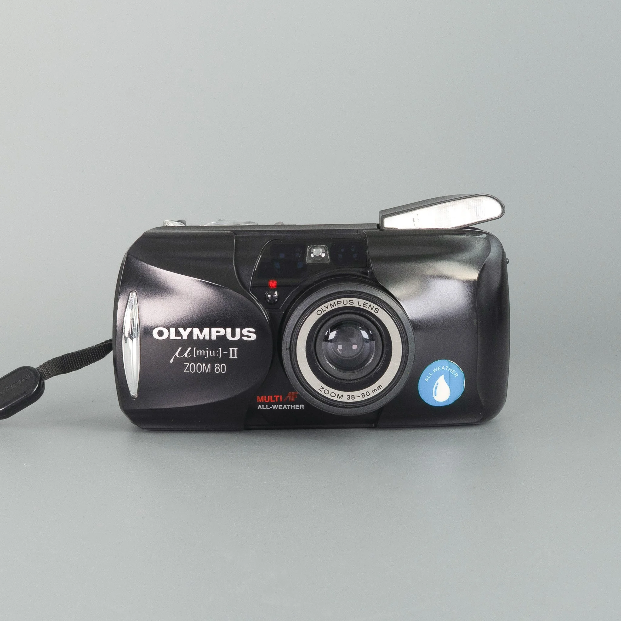 【✨完動】OLYMPUS μ ｍju ZOOM ブラック リモコン付 F-2 ✨完動】OLYMPUS μ mju ZOOM ブラック リモコン付 F-2 ✨完動